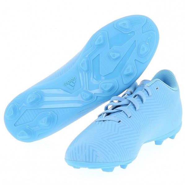 crampon messi bleu