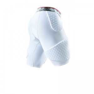 Short de protection Mcdavid HexPad Wrap Around Blanc