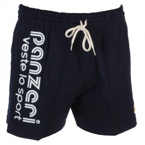 Short Multisport Homme Panzeri Uni a navy jersey shor