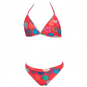 Maillot De Bain Plage 2 Pieces Fillette Roxy Cruising rse/trq 2p g