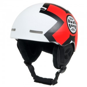 Casque Neige Ski Homme X Games Xg blanc/rouge casque