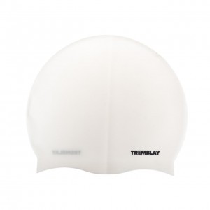 Bonnet Bain Bain Homme Tremblay Silicone blanc bonnet