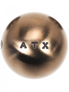 Boules Pétanque Demie Tendre Inox Obut Atx  competition 72mm  m