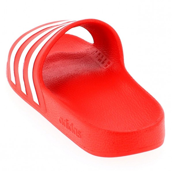 Claquette Sport Plage Homme Adidas Adilette aqua rouge