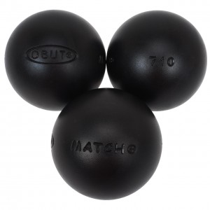 Boules Pétanque Dureté + Carbone Obut Match+ durete+  73mm