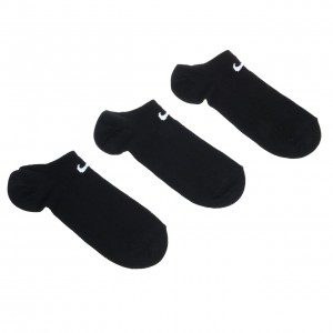 Chaussettes Invisibles Homme Nike Value  invisible 3p noir