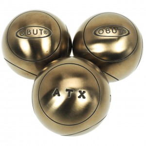 Boules Pétanque Demie Tendre Inox Obut Atx  competition (1)73mm