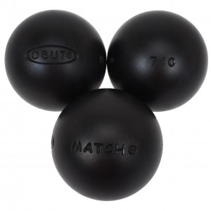 Boules Pétanque Dureté + Carbone Obut Match+ durete+  76mm