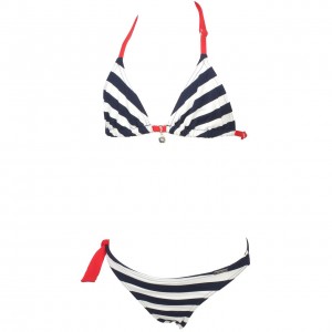 Maillot De Bain Plage 2 Pieces Fillette Grain De Sable Belle ile navy 2p girl