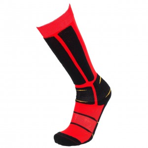 Chaussettes Ski De Piste Mixte Sd Best Selection Back side rouge cho7