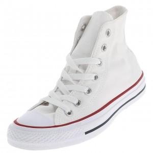 Chaussure Mode Toile Haute Femme Converse Converse mid blanche