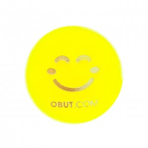 But Ou Cochonet Pétanque Obut Emoticone happy jaune but buis