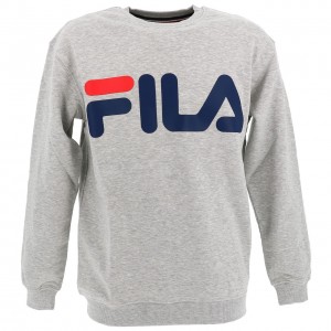 Sweat Multisport Homme Col Rond Fila Pure crew sweat lght grey