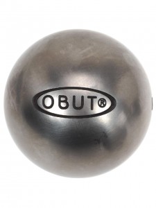 Boules Pétanque Demie Tendre Inox Obut Match it inox 72mm  mÉta