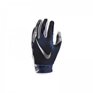 Gant de football américain pour junior Nike vapor Jet 5.0 Bleu marine pour receveur