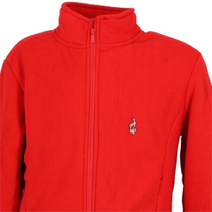 Veste Polaire Homme Zippé Aulp Visol rouge polaire