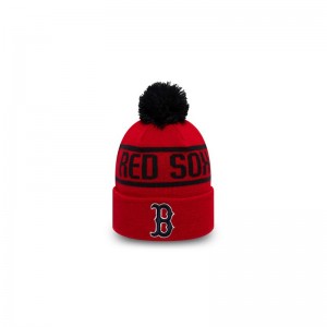 Bonnet MLB Boston Red Sox New Era Bobble Rouge