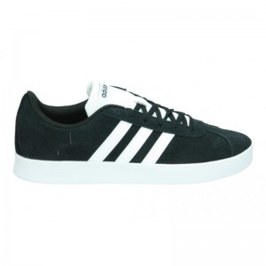 Chaussure Adidas VL Court 2.0 K Noir Pour Enfant