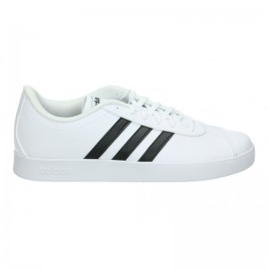 Chaussure Adidas VL Court 2.0 K Blanc Pour Enfant