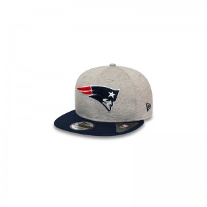Casquette NFL New England Patriots New Era Jersey essential 9Fifty Gris