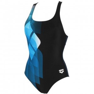 Maillot De Bain Natation 1 Pièce Femme Arena Mirrors swim pro back