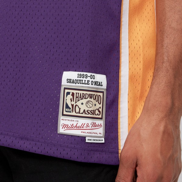 Mitchell & Ness - LA Lakers Shaquille O'Neal Swingman - Maillot - Violet