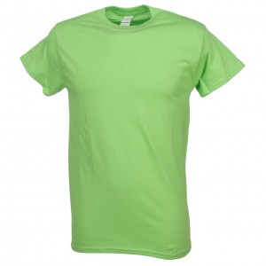T-shirt Multisport Manches Courte Homme Toptex Heavy lime  mc coton