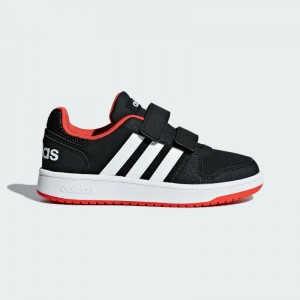 Chaussure Adidas Hoops 2.0 CMF I Noir Pour bébé