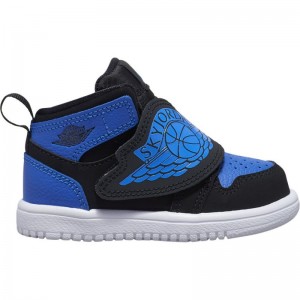 Chaussure de Basket Air Jordan 1 Mid SKY TD Bleu pour bébé