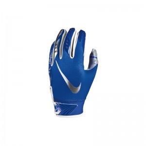 Gant de football américain pour junior Nike vapor Jet 5.0 bleu pour receveur