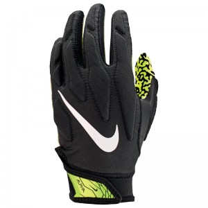 Gant de football américain Nike Superbad 4.5 Noir Volt pour Junior