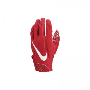 Gants de Football Américain Nike Superbad 5.0 Rouge