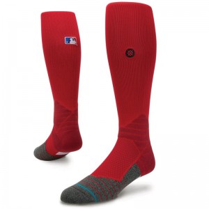 Chaussettes MLB Stance Diamonds Pro OTC Rouge