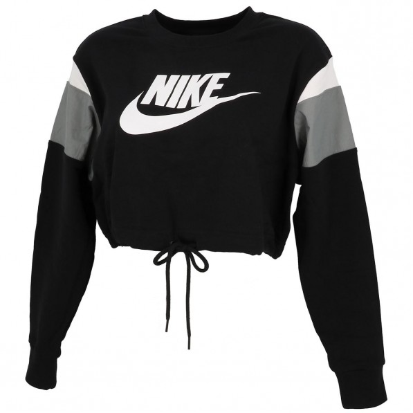 Sweat Multisport Femme Col Rond Nike Nsw hrtg crew flc sb