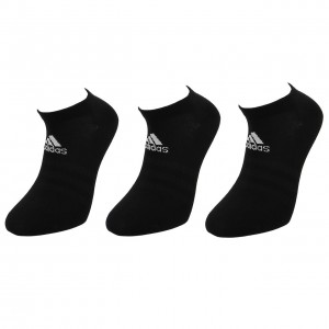 Chaussettes Invisibles Homme Adidas Light low black 3p