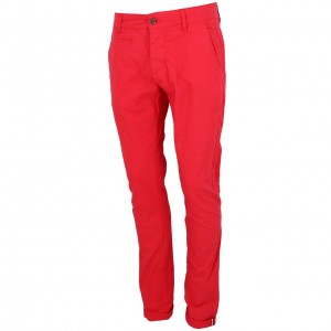 Pantalon Mode Homme Chino La Maison Blaggio Tenali red pant chino