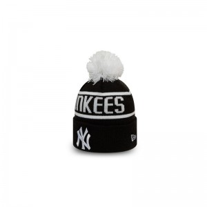 Bonnet MLB New York Yankees New Era Bobble Noir pour enfant