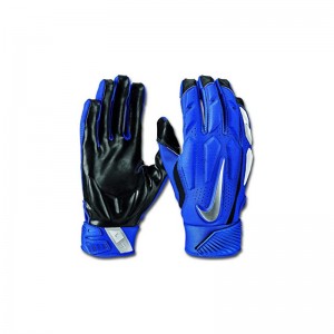 Gant de Football Américain Nike D-Tack 6.0 Royal pour Linemen