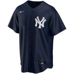 Maillot de Baseball MLB New-York Yankees Nike Replica Alternate Bleu marine pour Homme