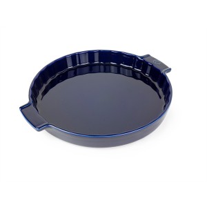 Moule à tarte céramique bleu 30 cm Peugeot