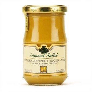 Moutarde de Dijon au miel et au vinaigre Balsamique - Bocal 210g