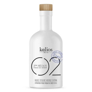 Huile d'olive vierge extra de Grèce - 02 Equilibre - Kalios - Bouteille 50cl