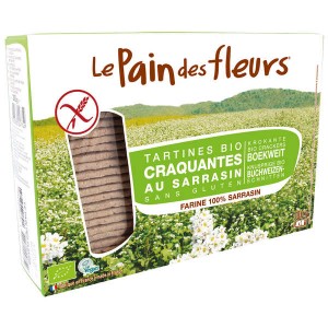 Le Pain des Fleurs au sarrasin bio - sans gluten - Paquet 300g