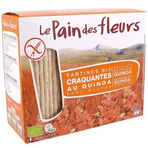 Le Pain des Fleurs au quinoa - sans gluten - Paquet 150g