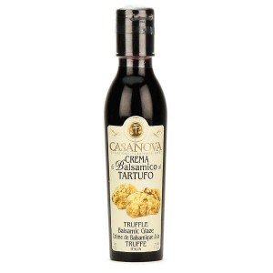 Crème de vinaigre balsamique à la truffe - Casanova - Bouteille 210g