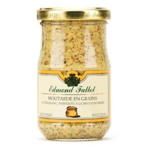 Moutarde à l'ancienne en grains Fallot - Bocal 205g