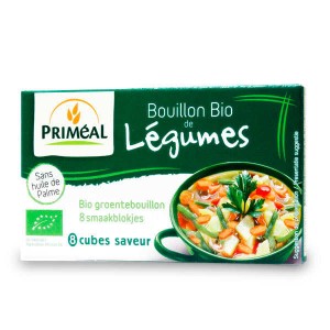 Bouillon de légumes bio - Boite 72g - 8 bouillons