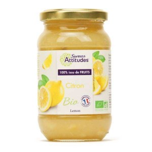 Crème de citron bio sans sucre ajouté - Pot 310g