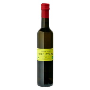 Huile d'olive vierge extra bio -  Château de Montfrin - Bouteille 50cl