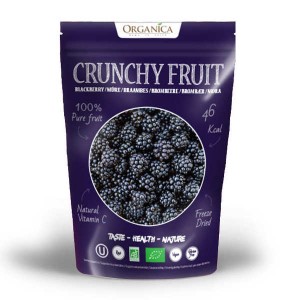 Crunchy fruit - mûre sauvage lyophilisée bio - Sachet 16g